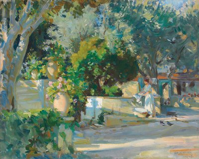Waschtag von Wilfred Gabriel de Glehn