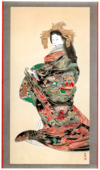 Jigoku Reigan, 19. Jahrhundert 1886 von Wilhelm Greve