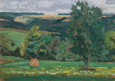 Landschaft in Württemberg von Wilhelm Legler