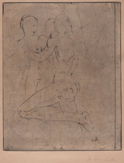 Raub II von Wilhelm Lehmbruck