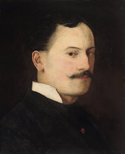 Der Maler Julius Bodenstein von Wilhelm Maria Hubertus Leibl