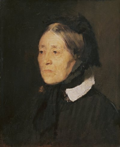 Frau Anna Gentz von Wilhelm Maria Hubertus Leibl
