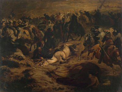 Verwundung Blüchers bei Ligny von Wilhelm Lindenschmit der Jüngere