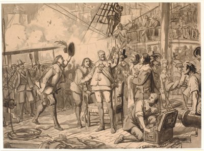 Christian IV. auf der 