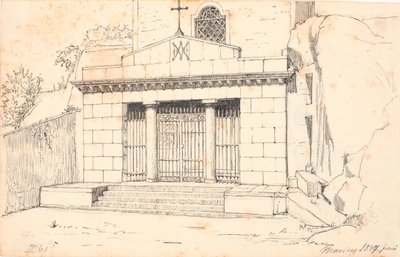 Kirchenportal, Marino von Wilhelm Marstrand