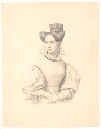 Porträt von Sophie Frederikke Raffenberg von Wilhelm Marstrand