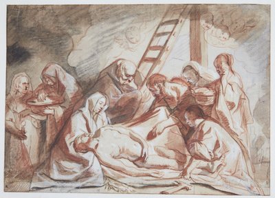 Drei Studien von gestikulierenden neapolitanischen Fischern von Wilhelm Marstrand