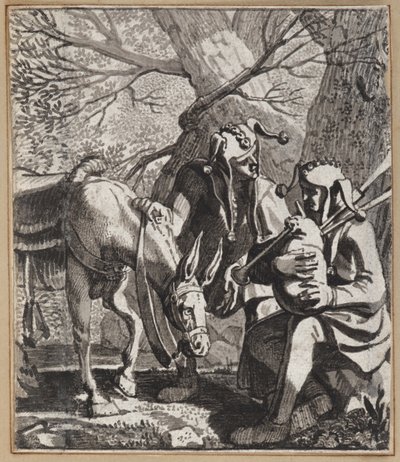 Der Narr, der Lust der Pflege vorzieht von Wilhelm Stettler