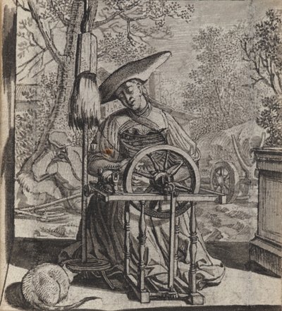 Der faule Dienstbote-Narr von Wilhelm Stettler