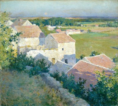 Mittsommerdämmerung, ca. 1890 von Willard Leroy Metcalf