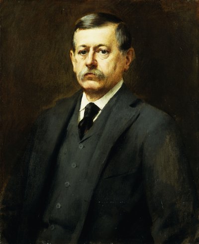 Porträt von Patterson, 1895 von Willard Leroy Metcalf