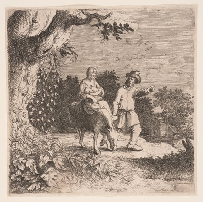 Die Flucht nach Ägypten von Willem Basse