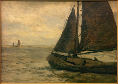 Segelnder Botter von Willem Bastiaan Tholen