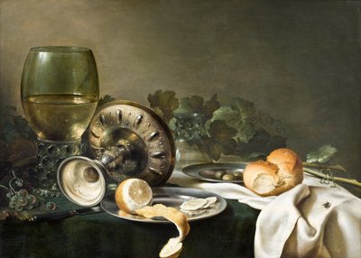 Stillleben von Willem Claesz. Heda