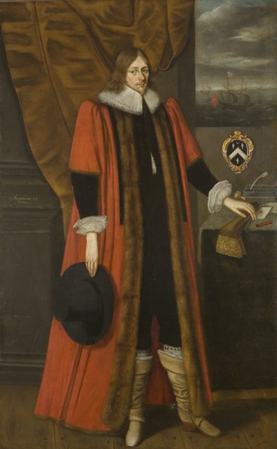 Porträt von Robert Yeamans von Willem Flessiers