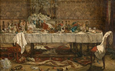 Nach der Hochzeit von Willem II Linnig
