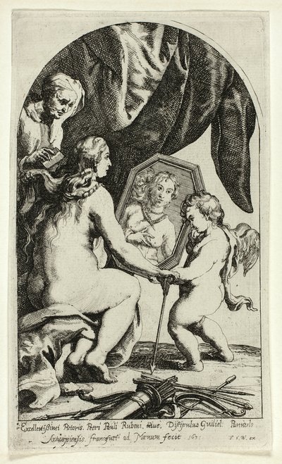 Die Toilette der Venus von Willem Panneels