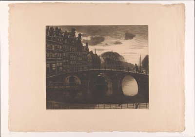 Brouwersgracht, Amsterdam von Willem Arnoldus Witsen