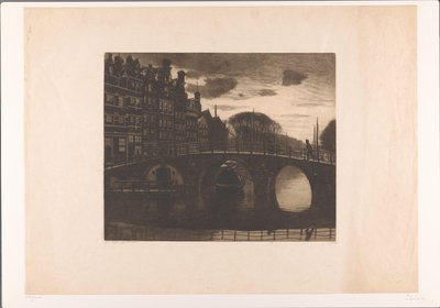 Brouwersgracht, Amsterdam von Willem Arnoldus Witsen