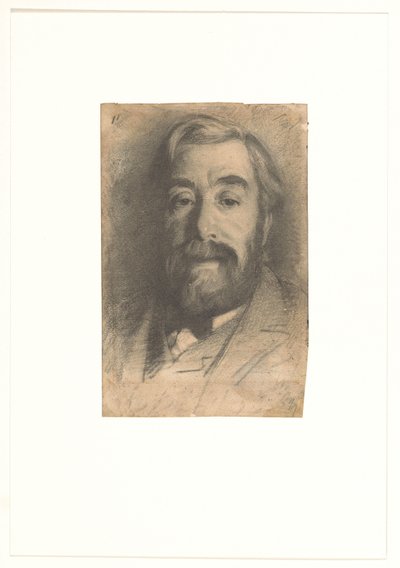 Porträt des Malers Anton Mauve von Willem Arnoldus Witsen