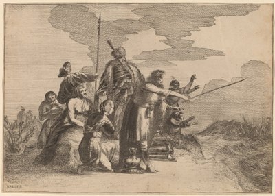 Pharao ertrinkt im Roten Meer von Willem van Lande