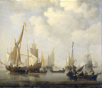 Ruhige See von Willem van de Velde (II)