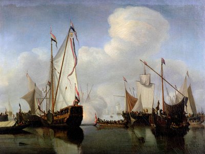 Unbekanntes Bild von Willem van de Velde
