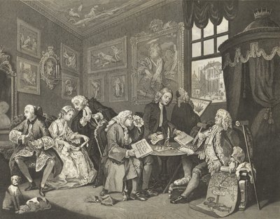 Die Modeheirat von William (after) Hogarth