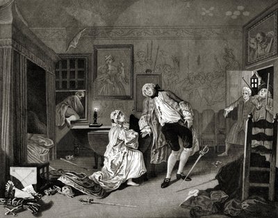 Marriage à la Mode von William (after) Hogarth