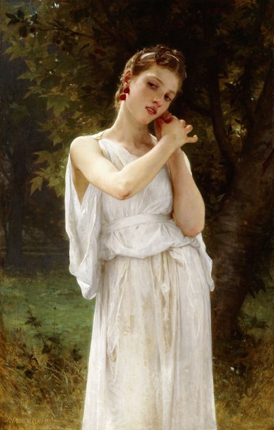 Ohrringe, 1891 von William Adolphe Bouguereau