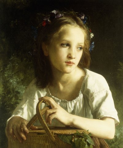 La Petite Ophelie, 1875 von William Adolphe Bouguereau