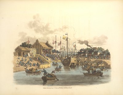 Chinesische Segelschiffe von William Alexander