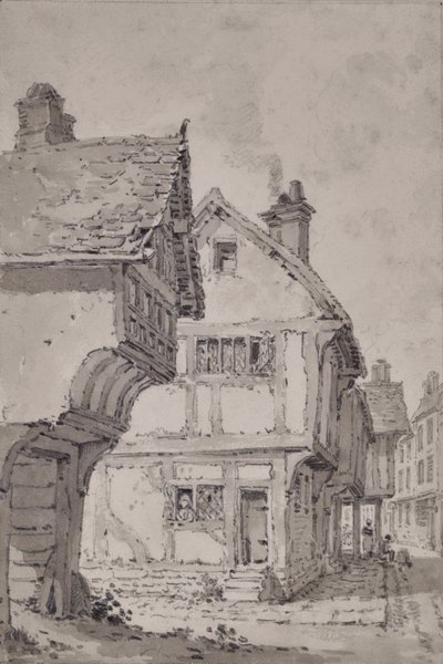 Straßenszene von William Alexander