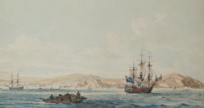 Ansicht der Stadt Ten-Tchoo-foo von William Alexander