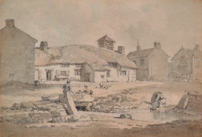 Dorfszene von William Alexander