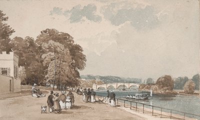 Richmond Bridge von William Alfred Delamotte