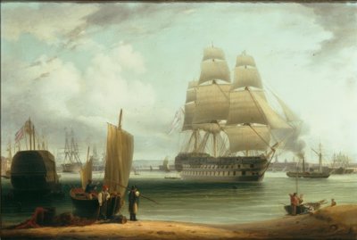 Schiffe Victory und Prince von William Anderson