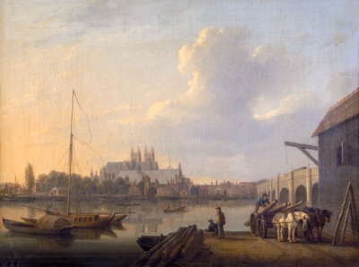 Westminster von Süden, ca. 1810 von William Anderson
