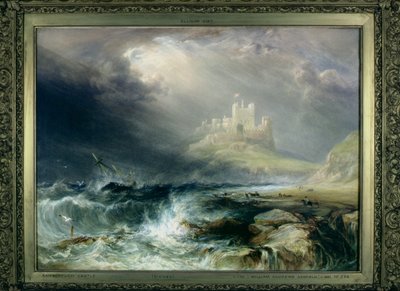 Bamburgh Castle, Northumberland von William Andrews Nesfield