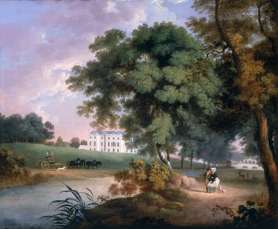 Ansicht eines Hauses in Irland von William Ashford