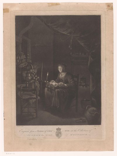Spitzenklöpplerin von William Baillie