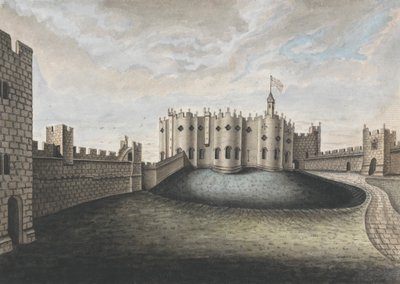 Alnwick Keep von William Beilby