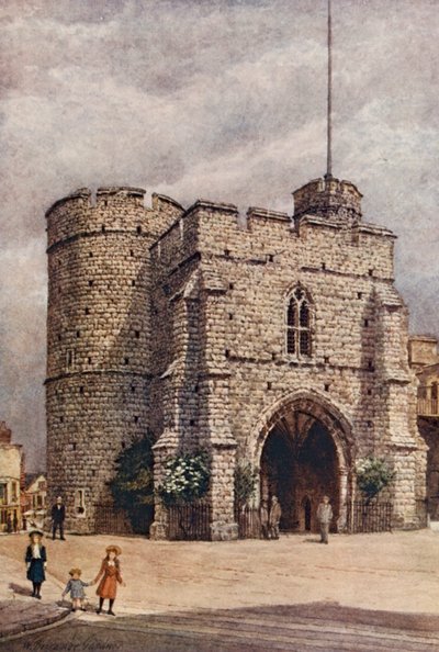 Westgate, Canterbury von William Biscombe Gardner