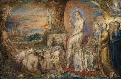 Christi Einzug in Jerusalem von William Blake