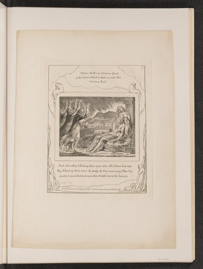 Hiobs Tröster von William Blake