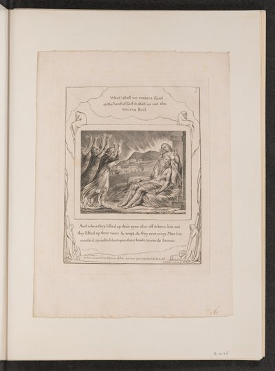 Hiobs Tröster von William Blake