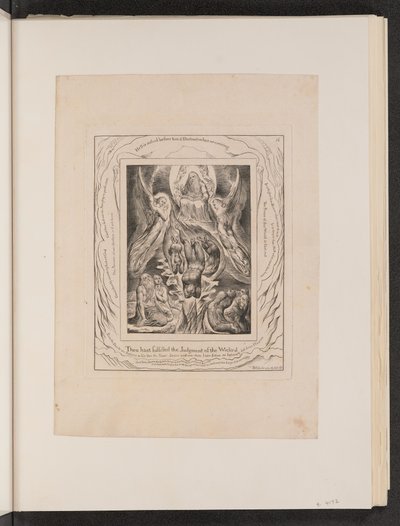 Der Fall Satans von William Blake