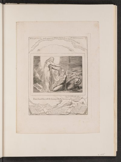 Die Vision von Christus von William Blake