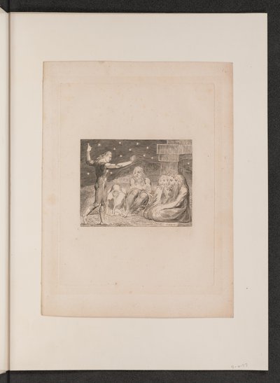 Der Zorn Elihus von William Blake