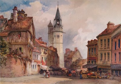 Evreux, um 1855 von William Callow